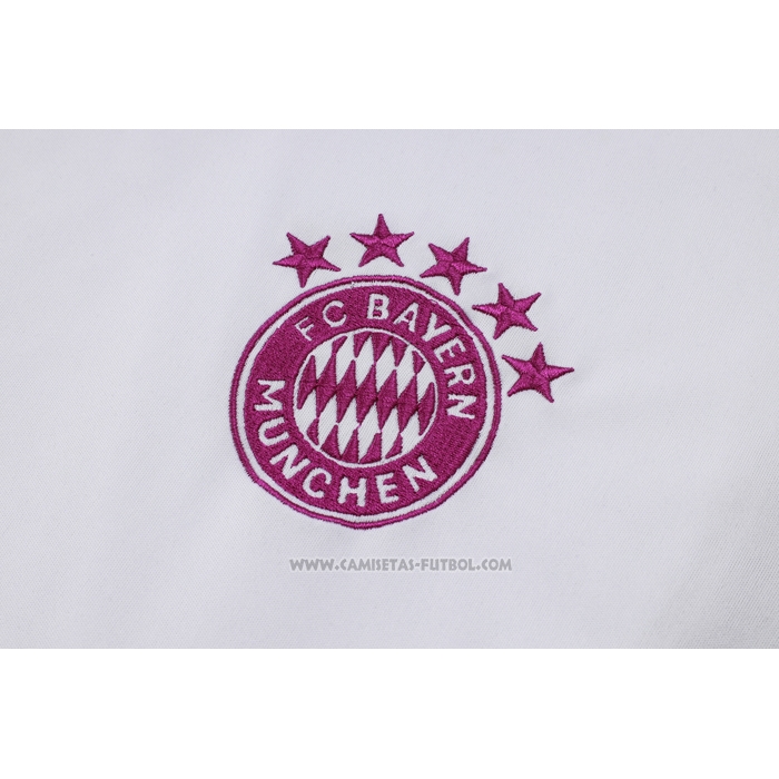 Chandal del Bayern Munich Manga Corta 2023-2024 Blanco - Pantalon Corto